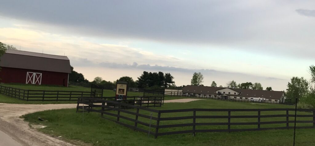 Puterbaugh Equestrian Dressage Facility - Front of Facility